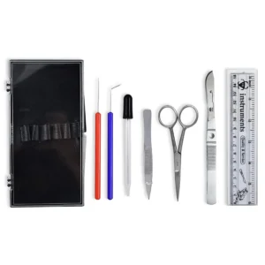 Dissecting Kit with Screw-Lock Blade