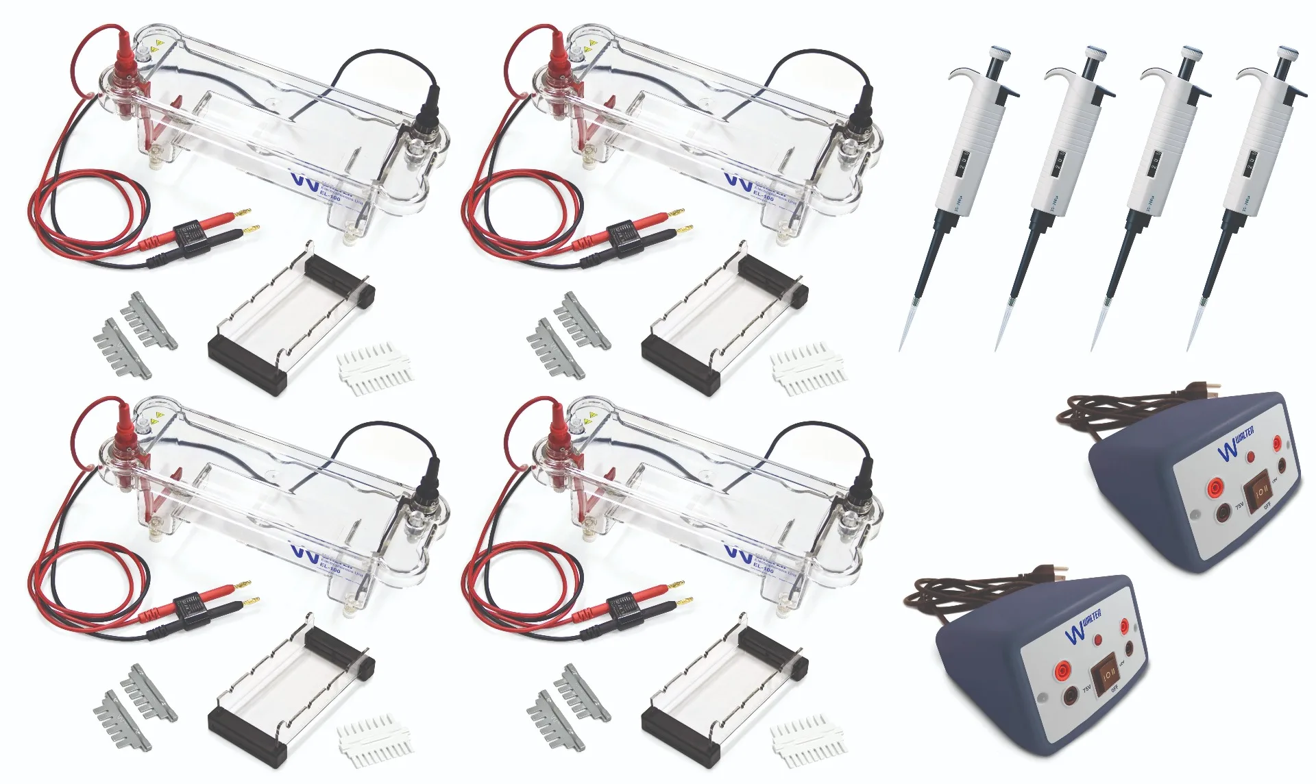 EL-100-32 Electrophoresis Four Station