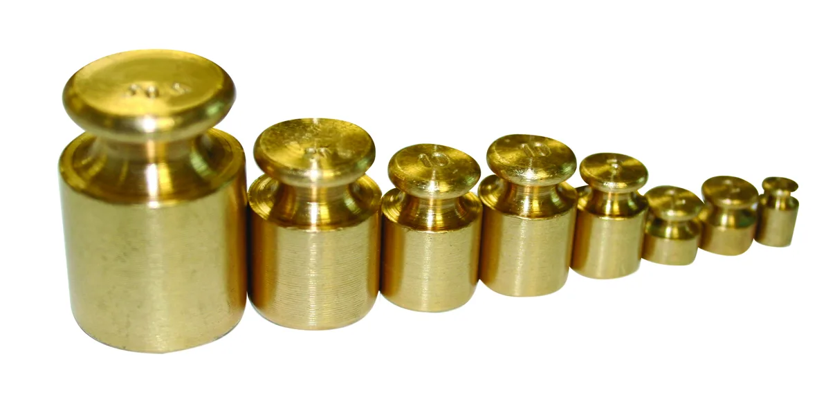 Brass Weight Set