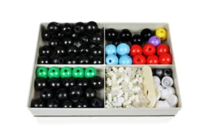 Semi-Space Filling Molecular Model Set