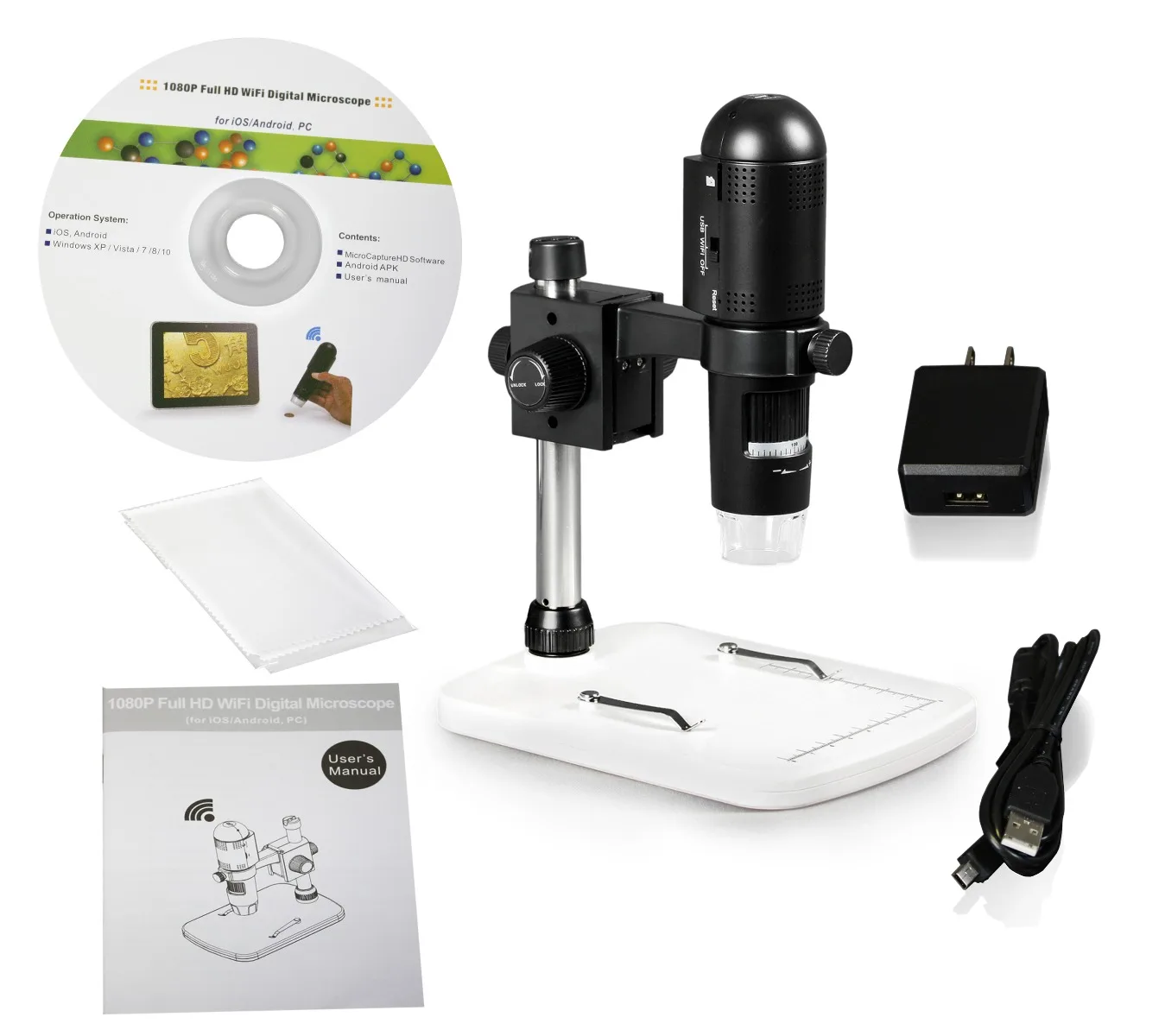 1080P Full HD Wi-Fi Digital Microscope - Image 3