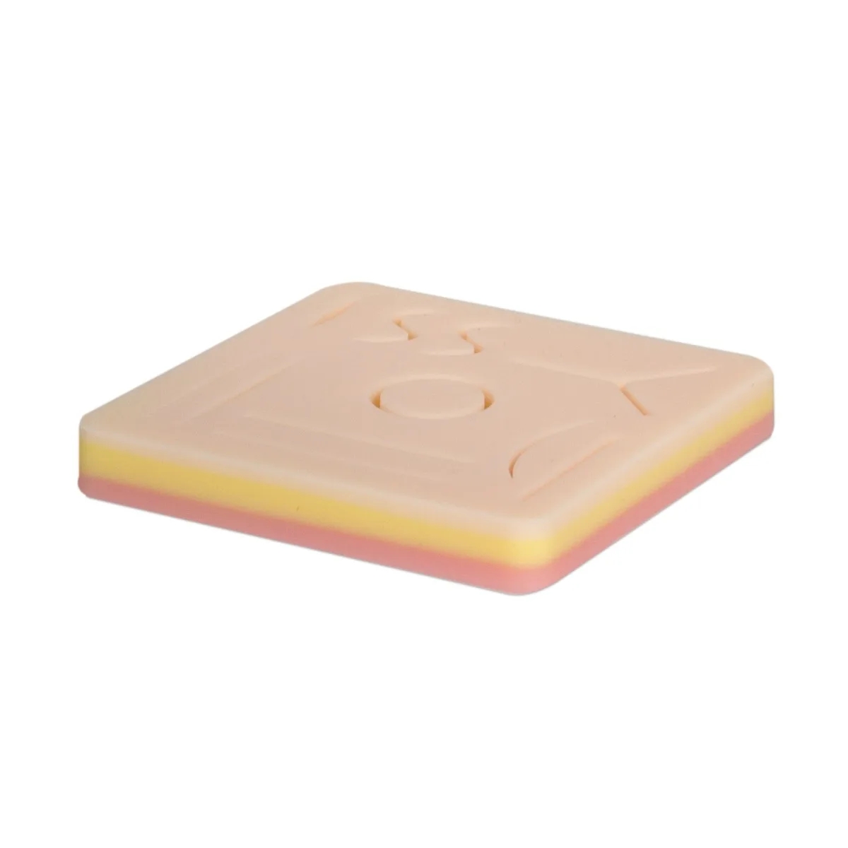 Suture Training Pad, 4" x 4", 11 Pre-Cut Wounds - Image 2