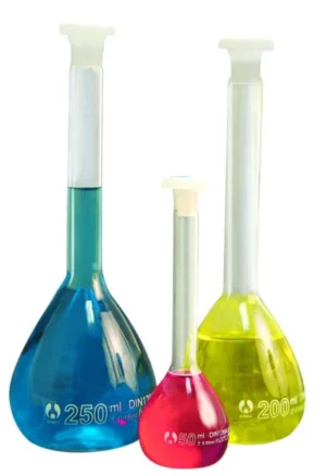 Volumetric Flasks with Plastic Stoppers