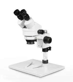 WP-1A Series Zoom Stereo Microscopes with Large Base Pillar Table Stand