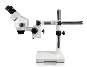 WP-3 Series Zoom Stereo Microscopes with Single Arm Boom Stand