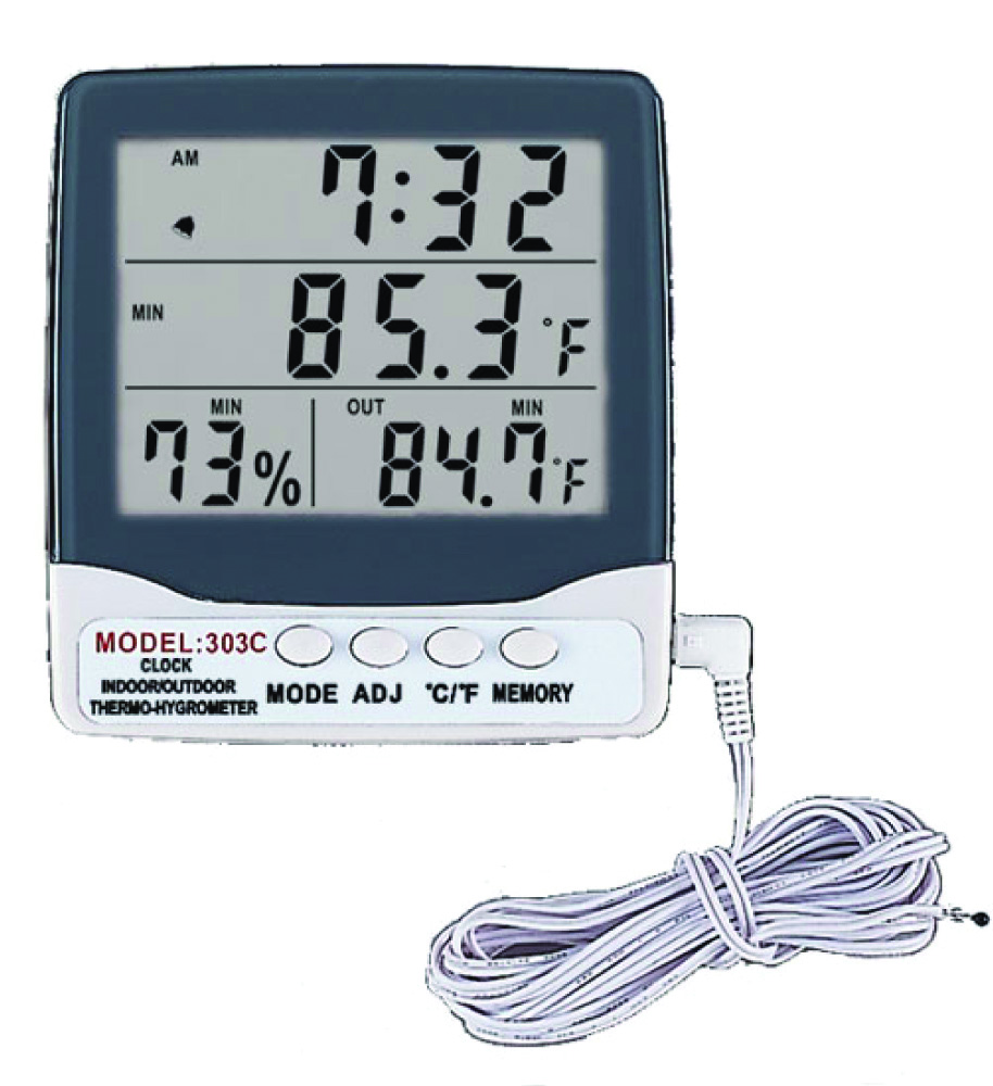 Indoor/Outdoor Thermo-Hygrometer