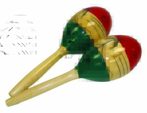 Wooden Maracas